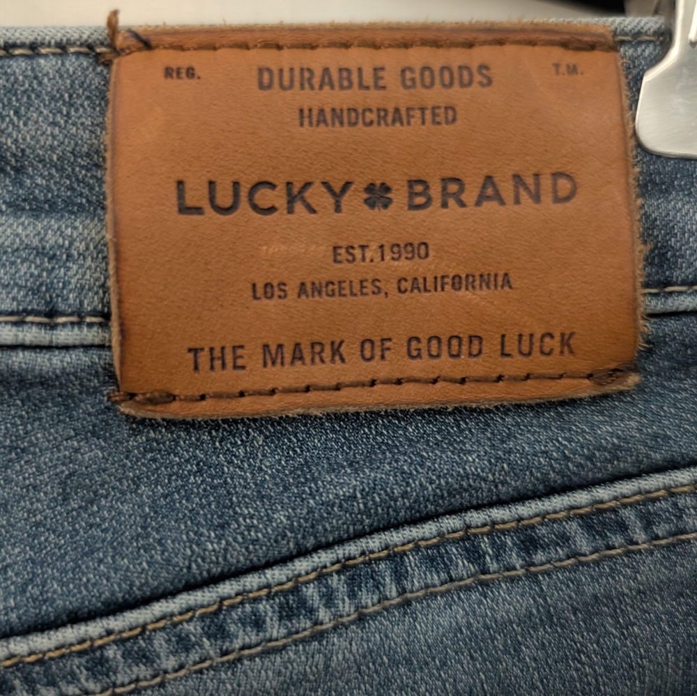 Lucky Brand Lolita Super Skinny Distressed Jeans, Size 0/25 - Picture 12 of 14